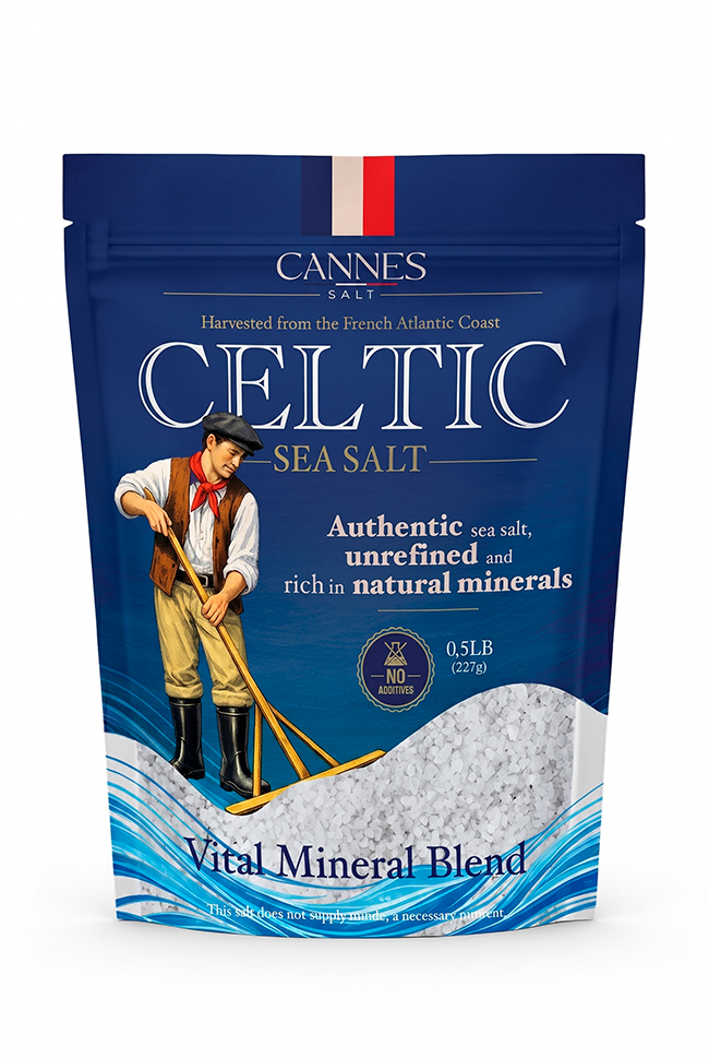 Cannes Salt Fleur de Sel — delicate finishing flakes gathered by hand